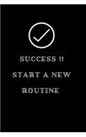 The Notebook of SUCCESS 2020 !! Start a new routine