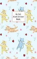 My Cat Blank Sticker Book