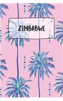 Zimbabwe: Ruled Travel Diary Notebook or Journey Journal - Lined Trip Pocketbook for Men and Women with Lines