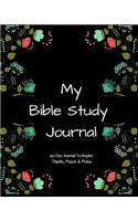 My Bible Study Journal
