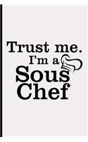 Sous Chef Blank Journal Notebook