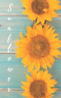 Sunflower: Lined Notebook A5 Size (5.5 x 8.5)