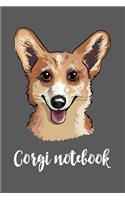 Corgi notebook