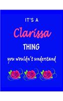 It's A Clarissa Thing You Wouldn't Understand