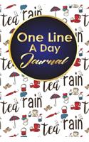 One Line A Day Journal: (One Line a Day Journals)