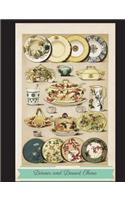 Dinner and Dessert China (3): Mrs. Beetons' Recommended China for Guests 1860