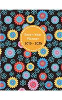 Seven Year Planner 2019 - 2025 Bini: 2019-2025 Monthly Schedule Organizer - Agenda Planner for the next SEVEN YEARS/84 months calendar - 8.5 x 11 inches(7 Year Diary/7 Year Calendar/Logbook)