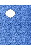 Blue Floral Notebook