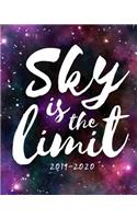 Sky is the Limit 2019-2020: Two Year Planner 24 Months Calendar January 2019 to December 2020 Monthly Schedule Organizer Academic Agenda Appointment Notebook(3 2019-2020 Agenda Planner, 2-Year Diary)