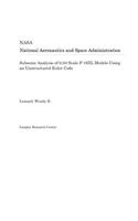 Subsonic Analysis of 0.04-Scale F-16xl Models Using an Unstructured Euler Code