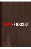 Anti-Fascist Journal Notebook