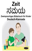 Deutsch-Kannada Zeit Zweisprachiges Bilderbuch für Kinder