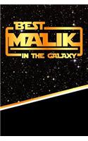 Best Malik in the Galaxy: Jiu-Jitsu Training Diary Training Journal Log Feature 120 Pages 6x9