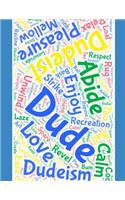Dudeist Doodle Drawing Pad