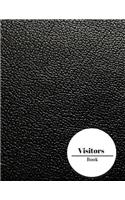Visitors Book: Visitor Log Book & Register, Login Notebook, Record Guest Sign-In, Register Book. Includes Sections For Date, Visitor, Name, Address, Phone, & Email