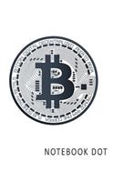 Notebook Dot: Bitcoin: Notebook Journal Diary, 110 pages, 8.5" x 11"