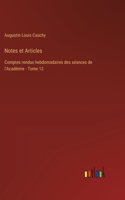 Notes et Articles