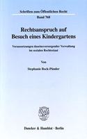 Rechtsanspruch Auf Besuch Eines Kindergartens