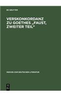 Verskonkordanz Zu Goethes Faust, Zweiter Teil