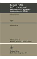 Introduction to Modern Austrian Capital Theory