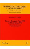 Kosovo-Krieg Der NATO 1999 Und Irak-Krieg 2003