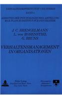 Verhaltensmanagement in Organisationen