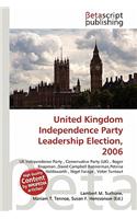 United Kingdom Independence Party Leadership Election, 2006: (English)