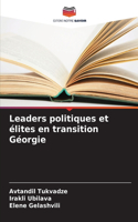 Leaders politiques et élites en transition Géorgie