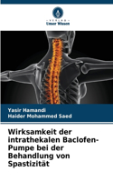 Wirksamkeit der intrathekalen Baclofen-Pumpe bei der Behandlung von Spastizität