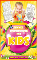 Summer Coloring Book For Kids: Summer Time Coloring Book (Children's Book Vacation)