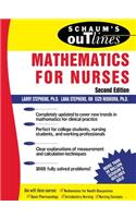 Schaum's Outline of Mathematics for Nurses