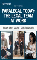 Mindtap for Miller/Meinzinger's Paralegal Today: The Legal Team at Work, 1 Term Printed Access Card
