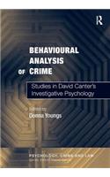 Behavioural Analysis of Crime