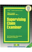 Supervising Claim Examiner