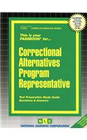 Correctional Alternatives Program Representative: Passbooks Study Guide