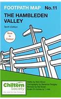 Footpath Map No. 11 the Hambleden Valley (Chiltern Society Footpath Maps)