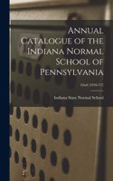 Annual Catalogue of the Indiana Normal School of Pennsylvania; 42nd (1916/17)