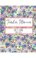 Teacher Planner July-June 2019-2020