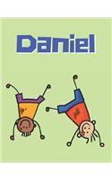 Daniel Personalized Sketchbook Journal Notebook