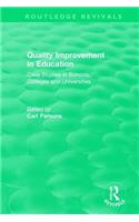 Quality Improvement in Education