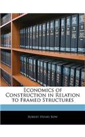 Economics of Construction in Relation to Framed Structures