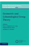 Geometric and Cohomological Group Theory