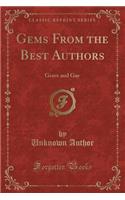 Gems from the Best Authors: Grave and Gay (Classic Reprint)
