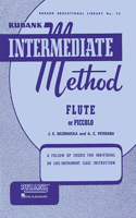 Rubank Intermediate Method: Flute or Piccolo