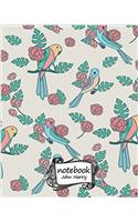 Bird Pattern Notebook