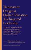 Transparent Design in Higher Education Teaching and Leadership