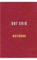 Dot Grid Notebook, Dot Grid Book journal - 6 X 9, 105 pages,