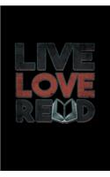 Live Love Read: Hangman Puzzles - Mini Game - Clever Kids - 110 Lined Pages - 6 X 9 In - 15.24 X 22.86 Cm - Single Player - Funny Great Gift