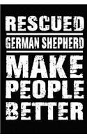 Rescued German Shepherd Make People Better