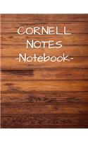 Cornell Notes Notebook